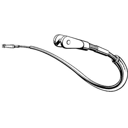 Dubro Products 36 in. Engine Control Flex-Cable Assembly DUB343